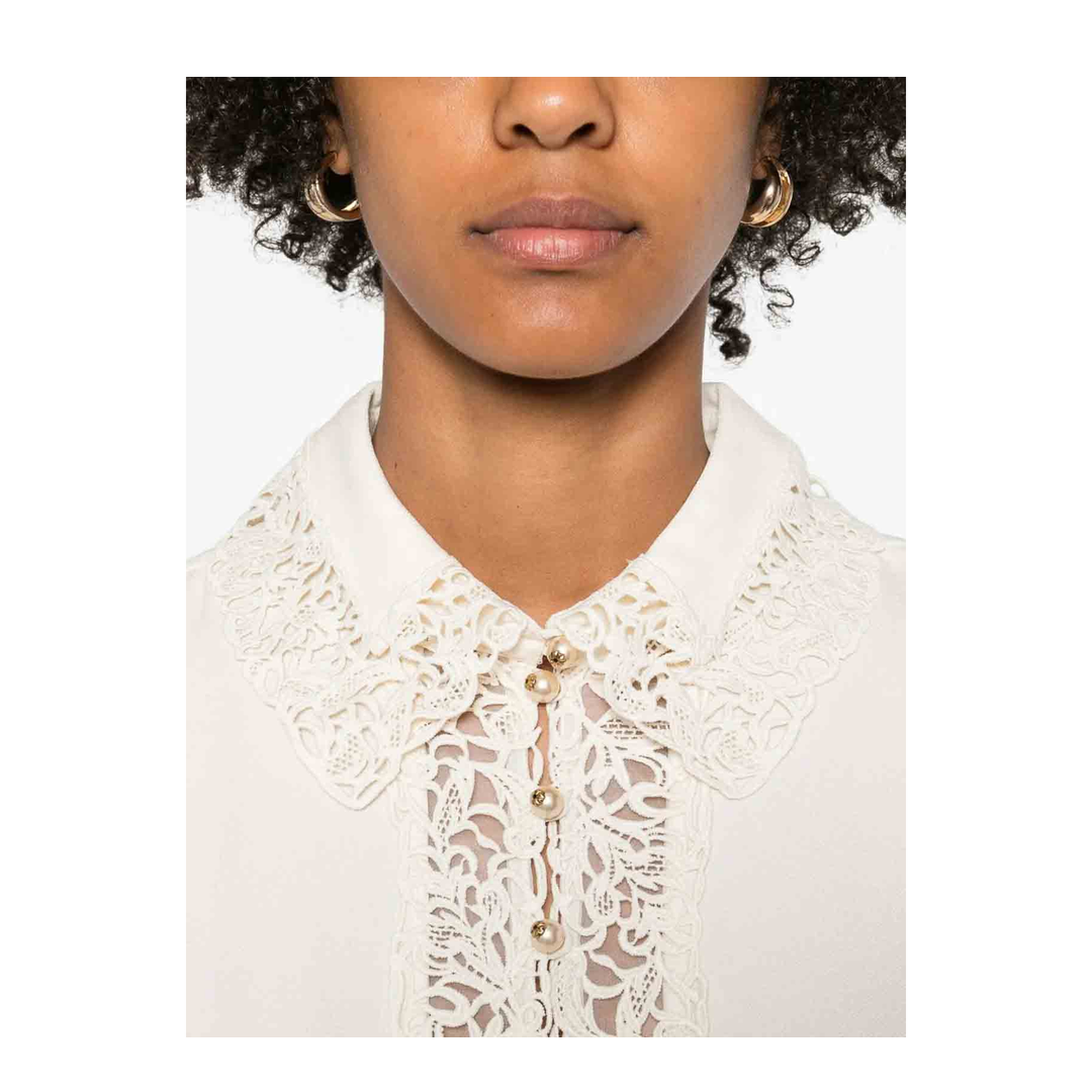 Ivory Viscose Shirt