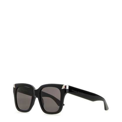 MAYFEYR - Alexander Mcqueen - Black Acetate Punk Rivet Sunglasses - 781191J07491056