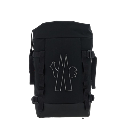 Black Technical Fabric Backpack