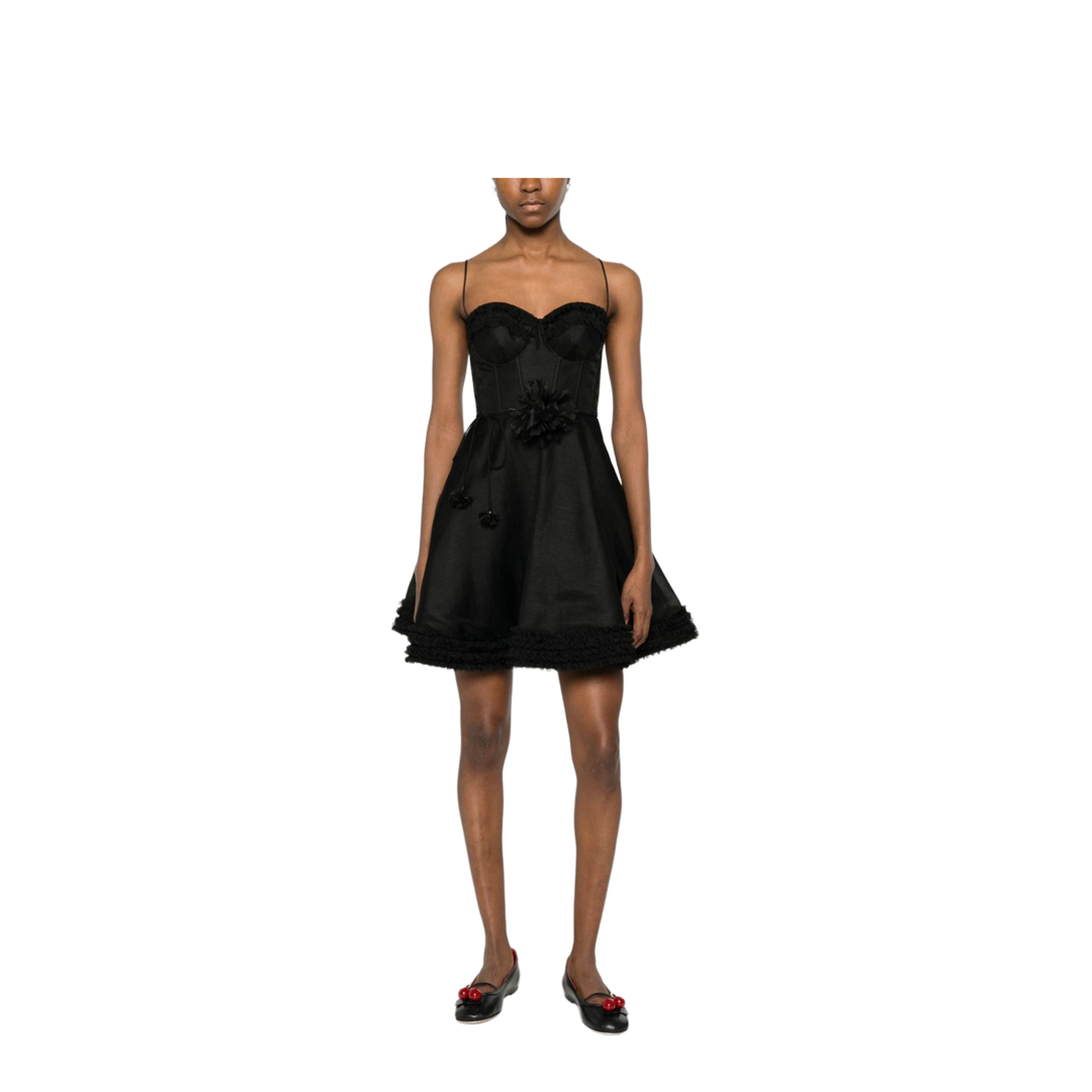Luna Ruffle Mini Dress