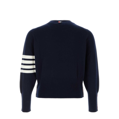 MAYFEYR - Thom Browne - Classic Crewneck Short Pullover - MKAS01A00011415
