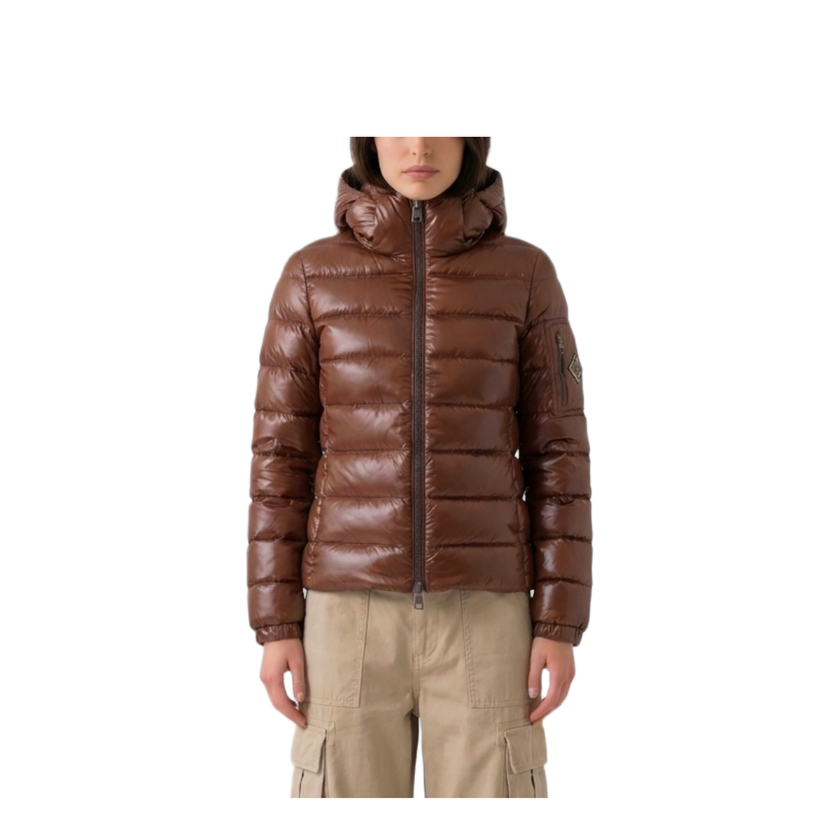 MAYFEYR - Herno - Brown Short Down Jacket - PI002323D129738940