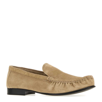 MAYFEYR - Miu Miu - Sand Suede Loafers - 5D499EF015054F0F24
