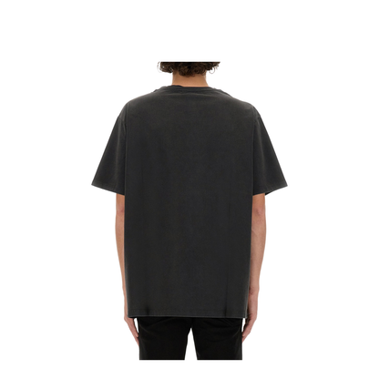 T-shirt with embroidered logo