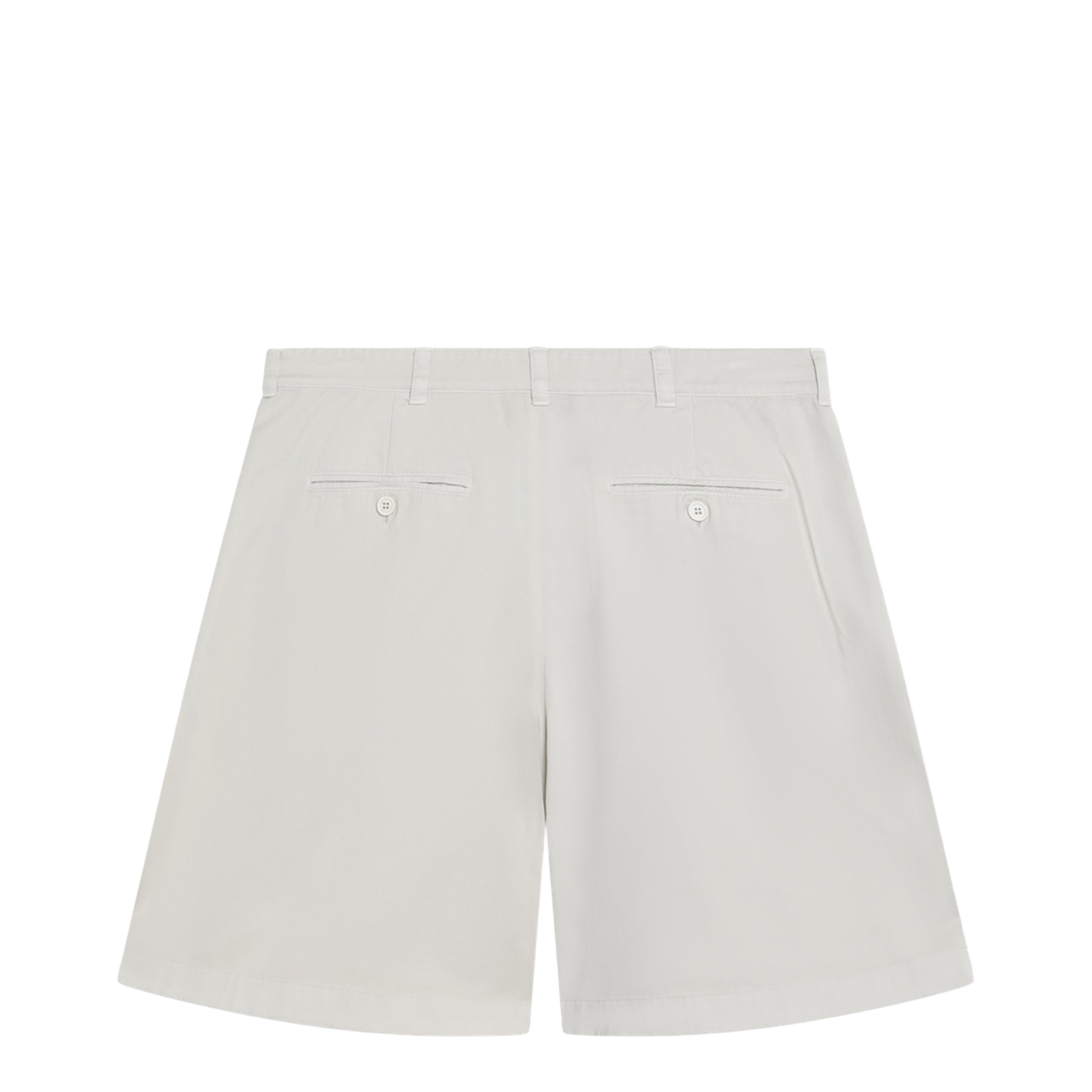 MAYFEYR - Prada - Natural-Colored Bermuda Shorts In Gabardine - P262KCOOO192AF0018