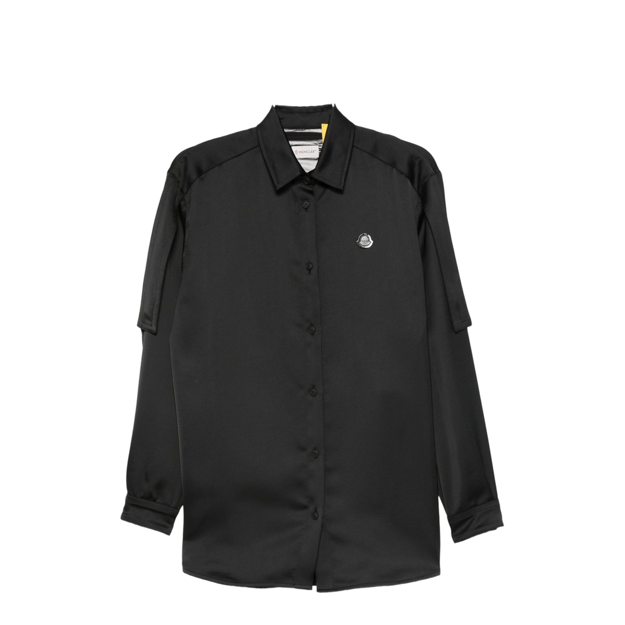 moncler dress shirt Embroidered Dress, Women, White, Size: 40 Part of a co Moncler Cotton Polo Mini Dress