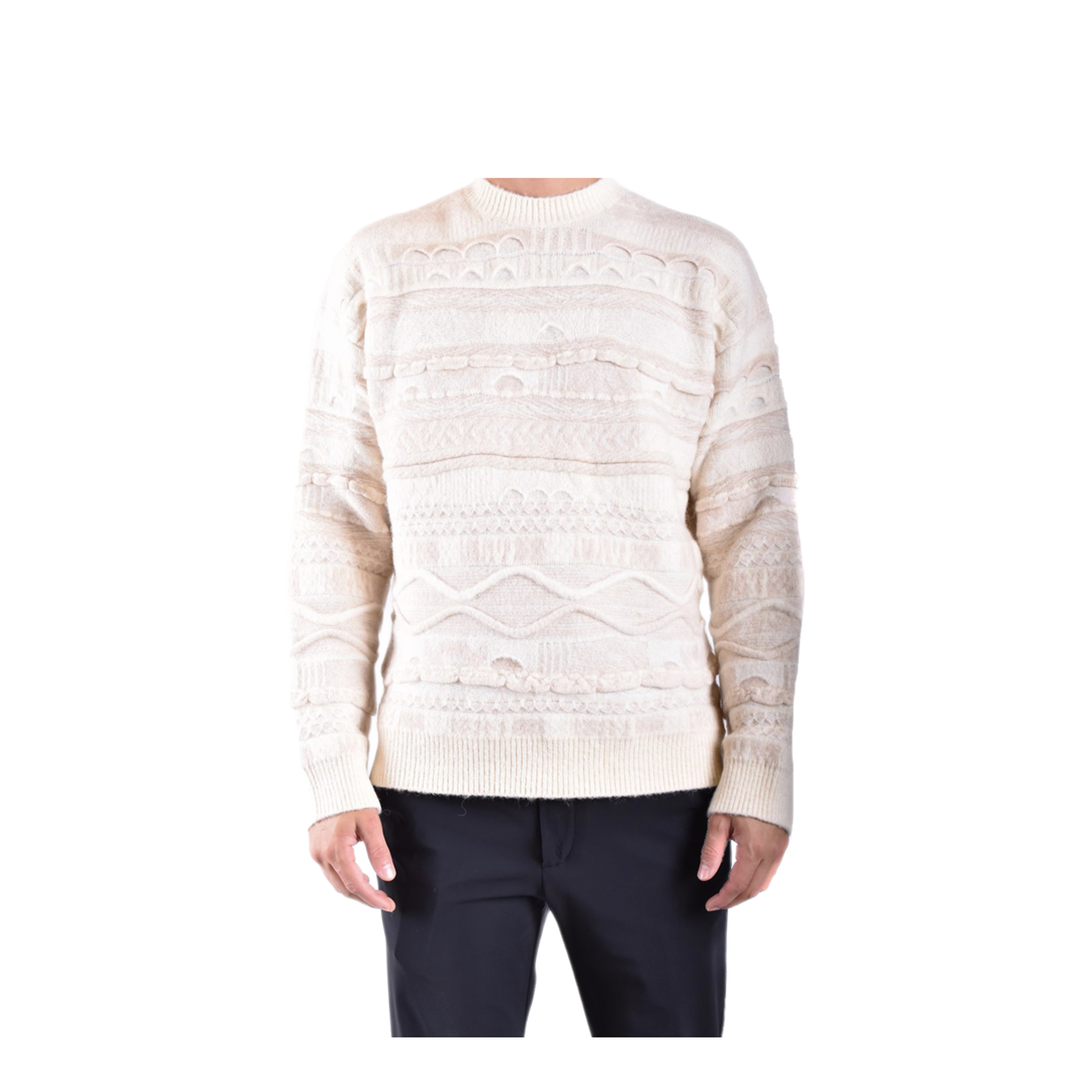 MAYFEYR - LANEUS - White Sweater - F4LAMAJP142010