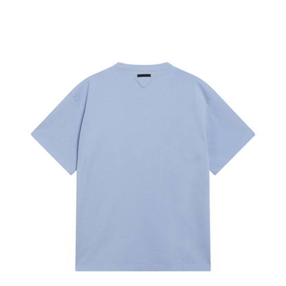 MAYFEYR - Prada - Sky Blue Cotton T-Shirt - UJN21AOOO6341F0012