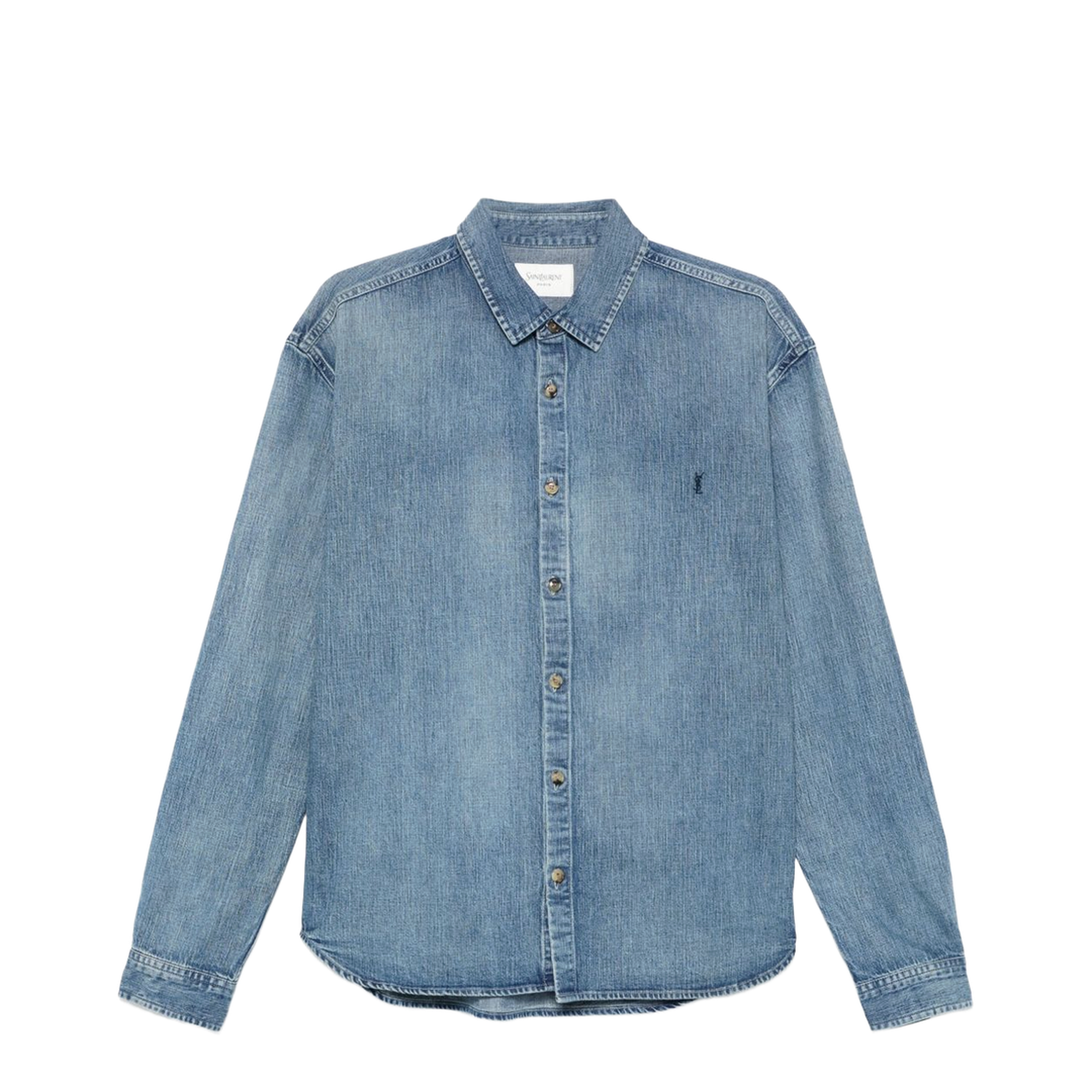 Cassandra Shirt in Day Blue Denim