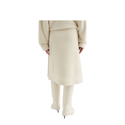 Padded Details Skirt