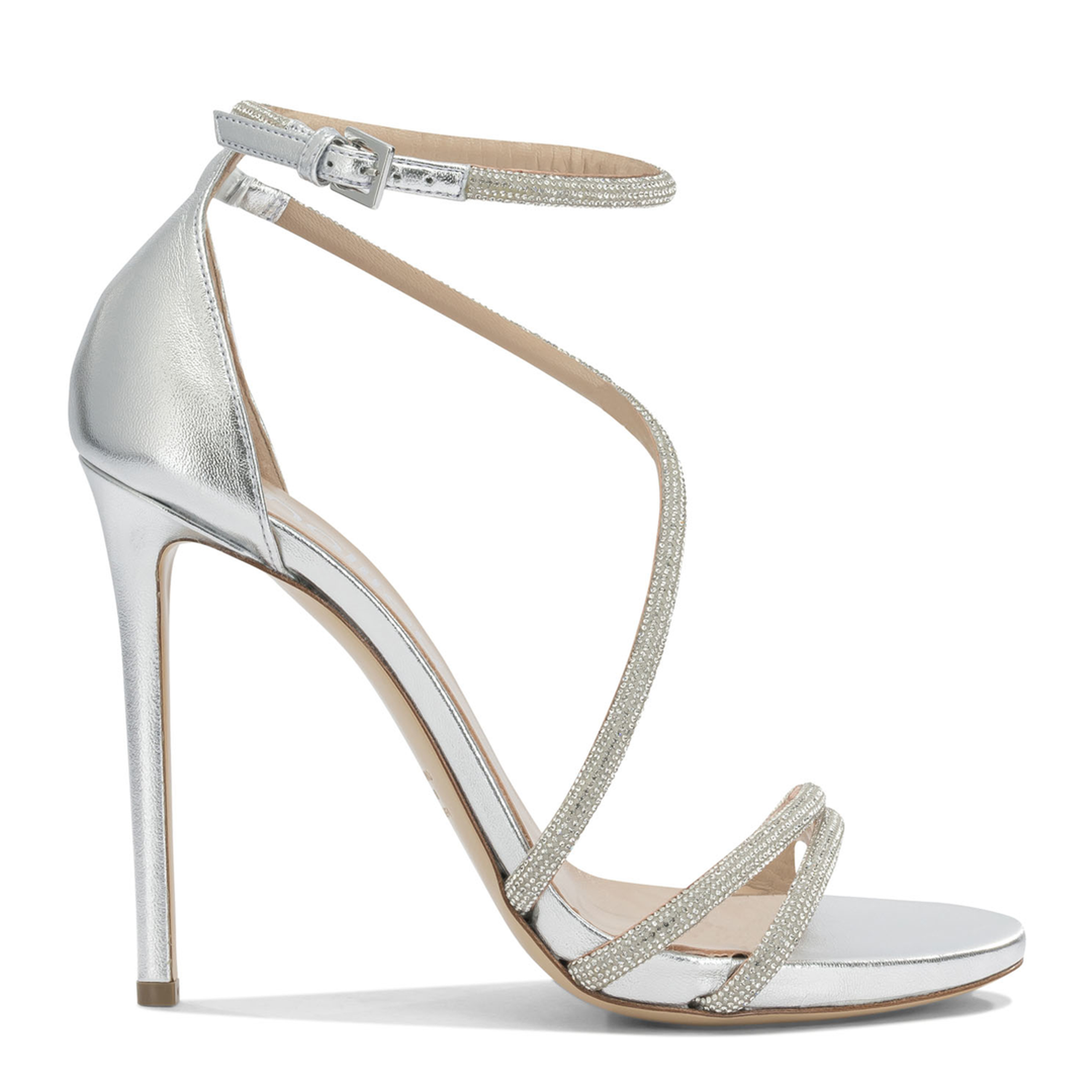 MAYFEYR - Ninalilou - Heeled Sandals - 361043MCNAPPALAMINATOARGENTO