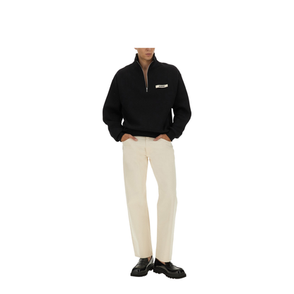 MAYFEYR - Jacquemus - Gros Grain Zipped-Rollneck Sweatshirt - SSM00313AJ00174990