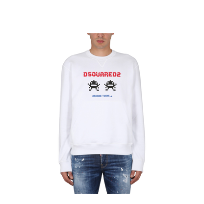 MAYFEYR - Dsquared2 - Sweatshirt With Logo Print - S74GU0730S25516100