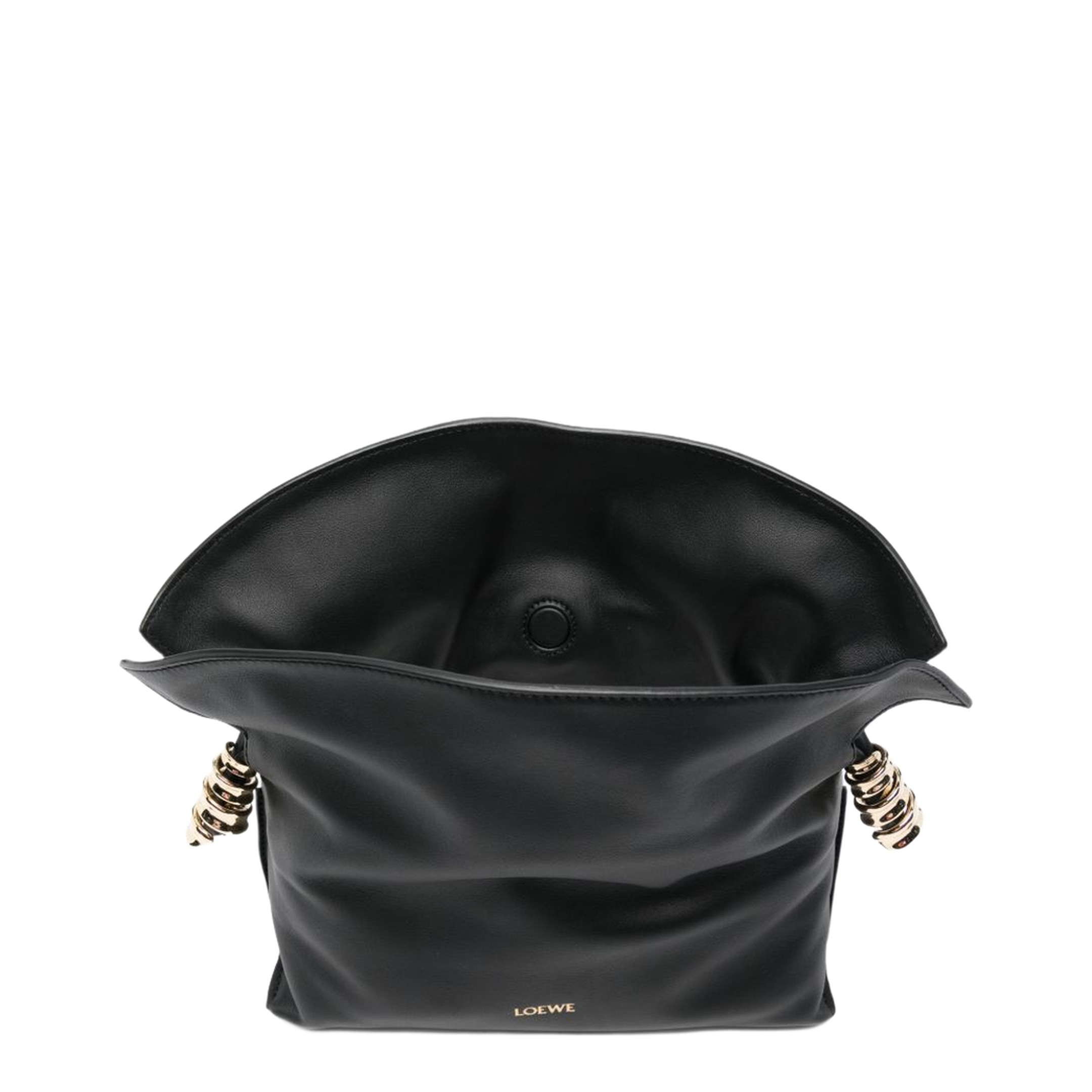 Flamenco Mini Nappa Calfskin Clutch - Black