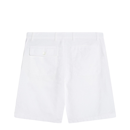 Short White Cotton