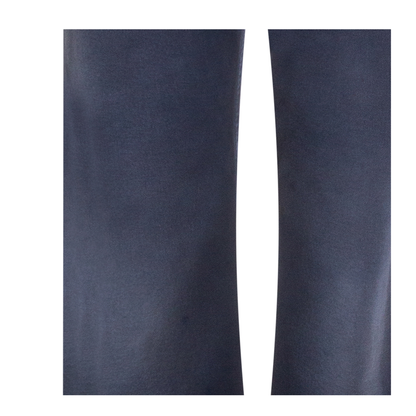 Curved Waist Pants in Navy/Dirty Dark