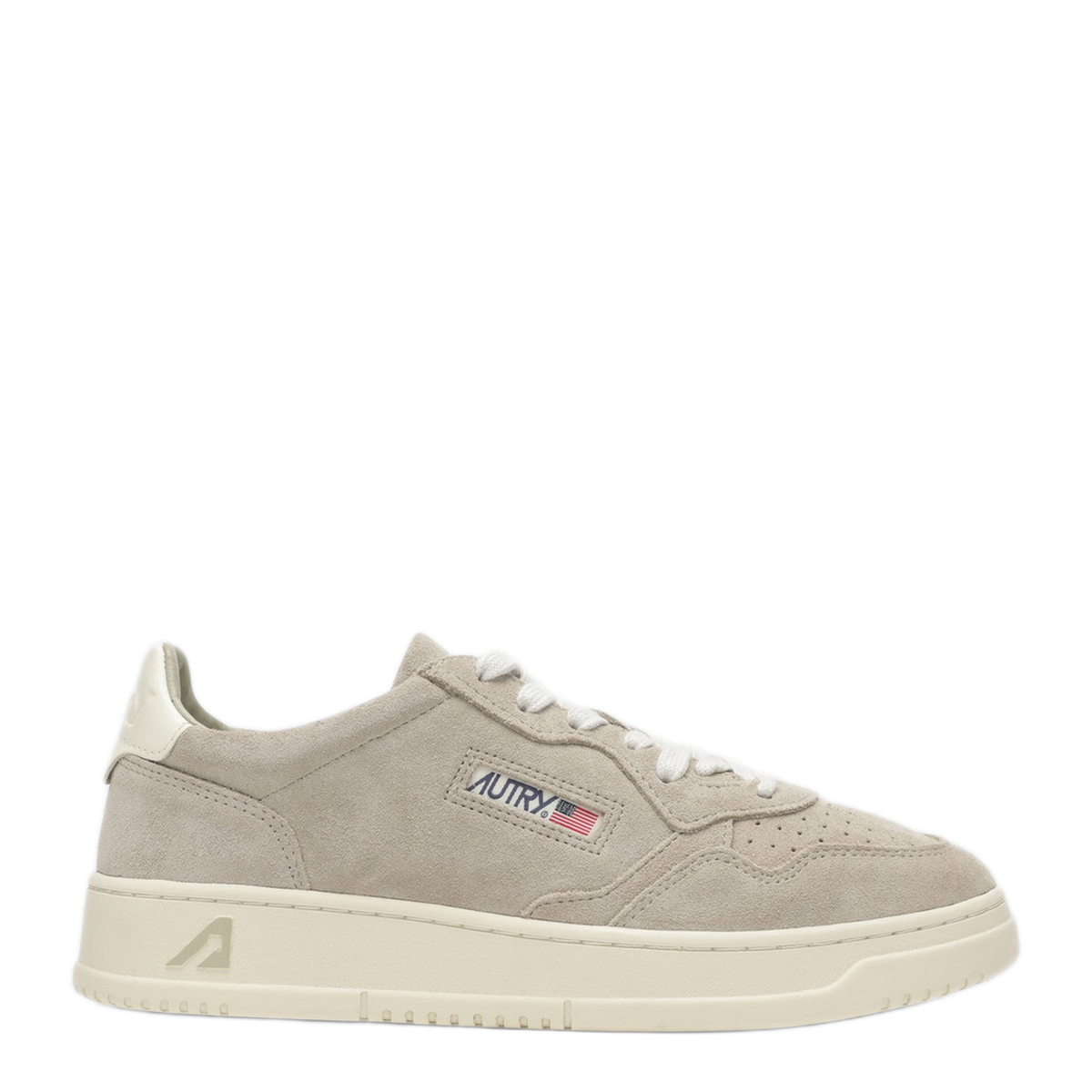 MAYFEYR - Autry - Medalist Low Sneakers In Taupe Suede - AULWUH13UH13