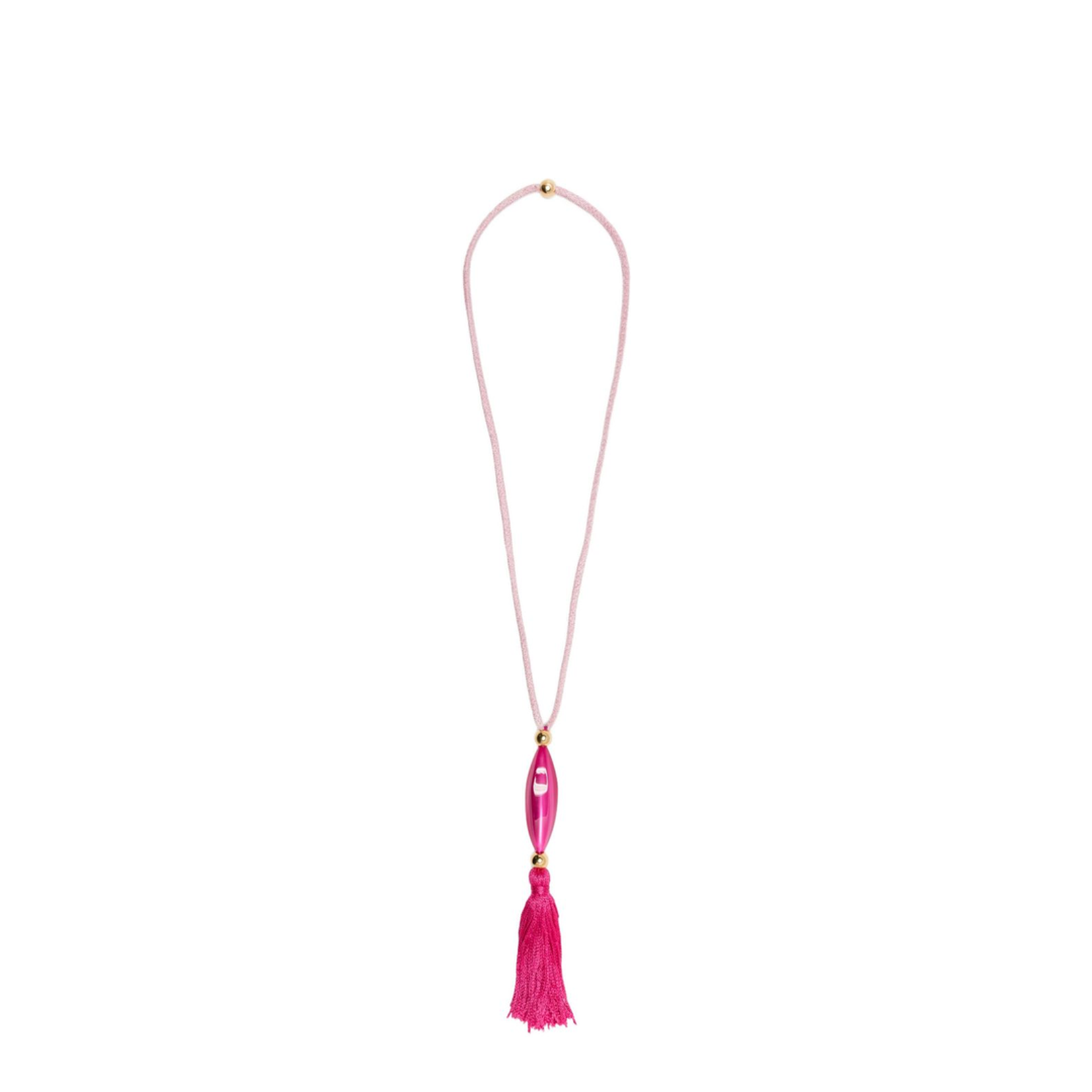Necklace with Pendant and Tassel