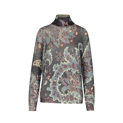 Printed Wool Sweater