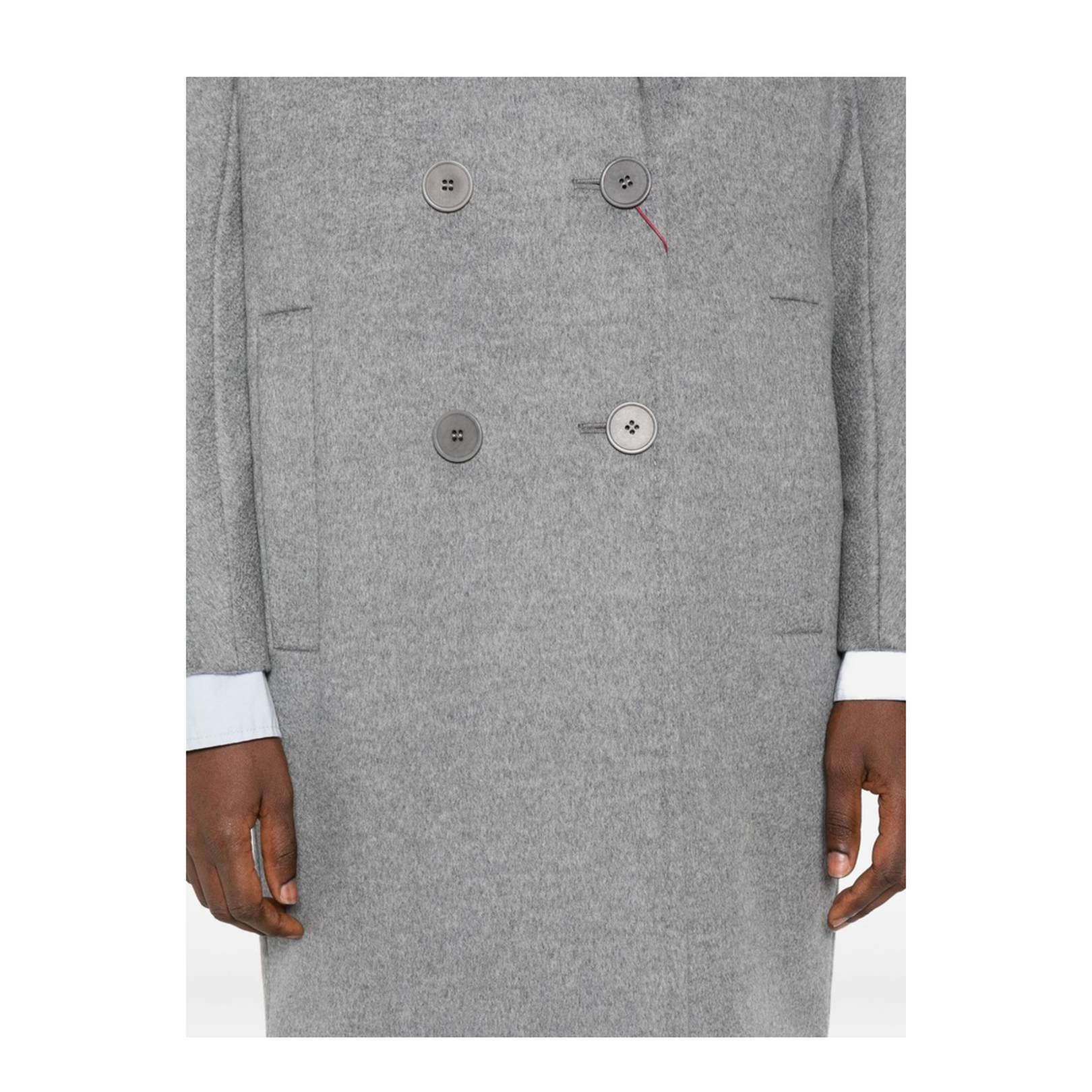 Grey Wool Coat
