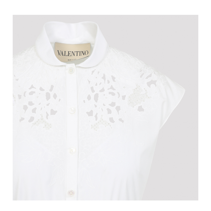 MAYFEYR - Valentino - Embroidered Midi Dress - 8B3VAJR59VN