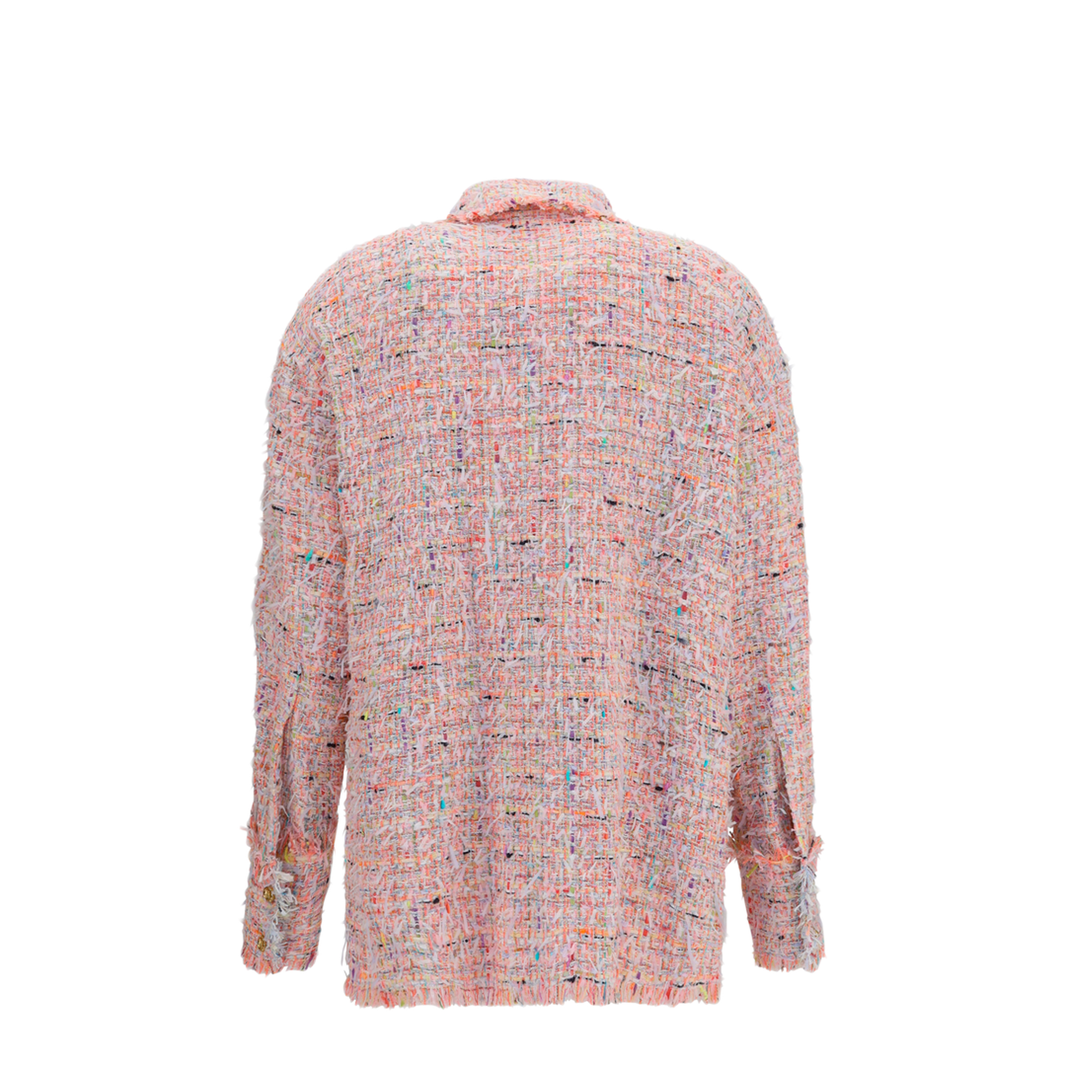 MAYFEYR - Balmain - Tweed Shirt - HF1HD005XM17