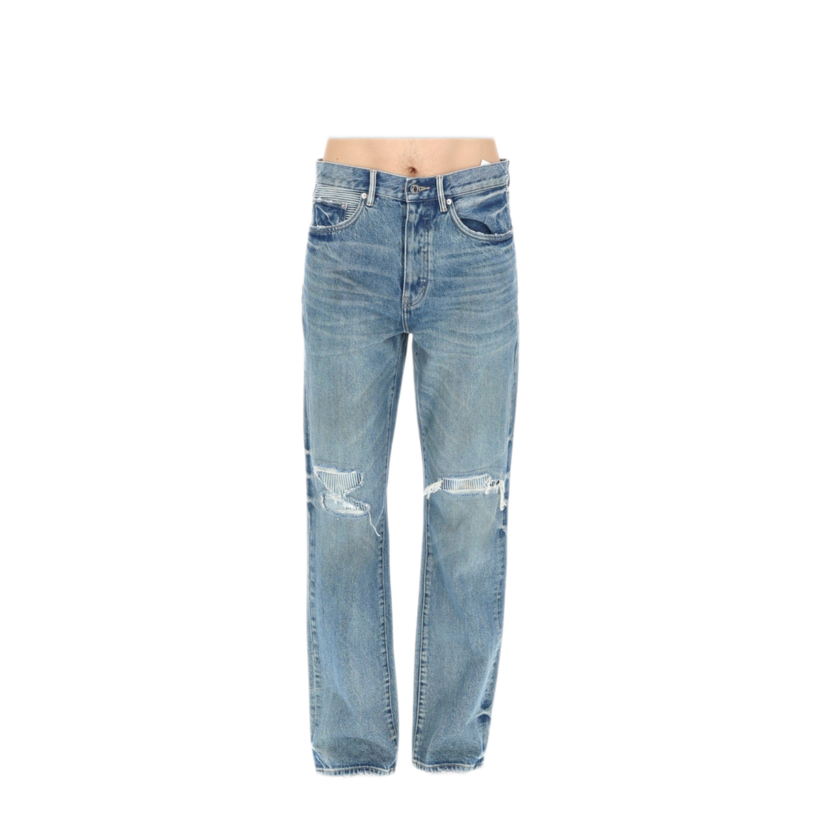 MAYFEYR - Purple Brand - Cotton Denim Jeans - P011SFHI326LTINDIGO
