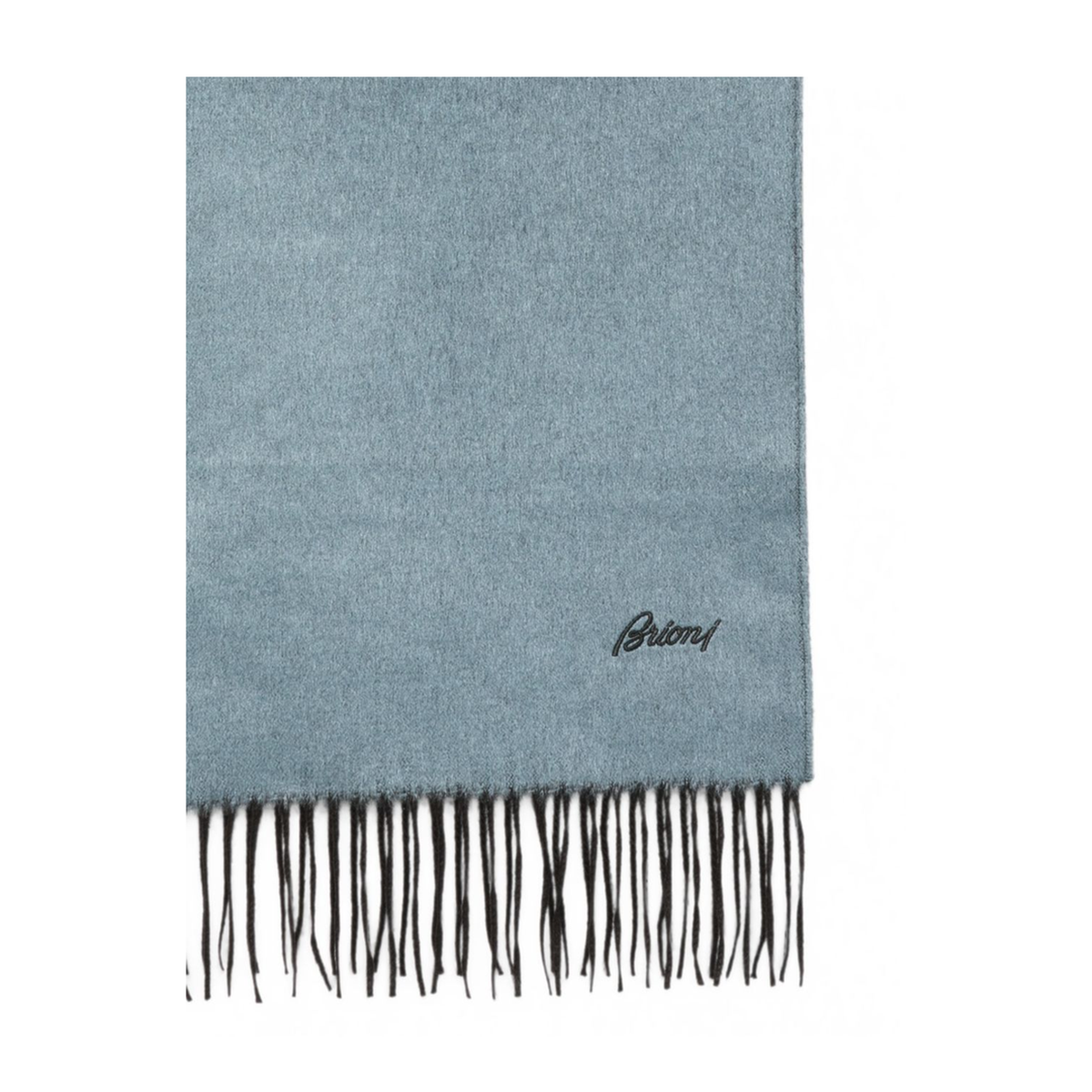 MAYFEYR - Brioni - Light Blue Embroidered Scarf - O3IE00OE3244910