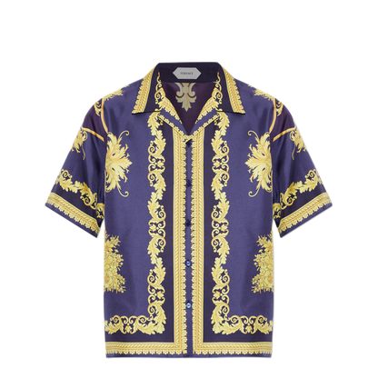 MAYFEYR - Versace - Silk Shirt With New Barocco Print - 10274701A192545UL30