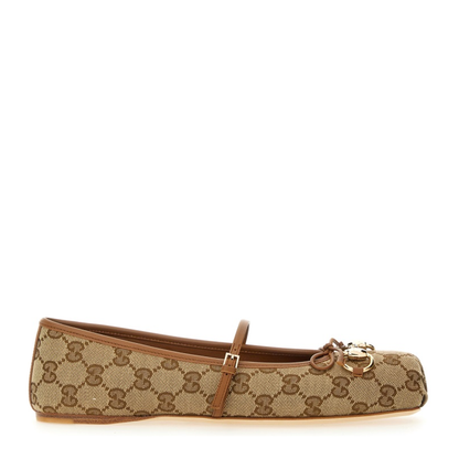 Horsebit Ballet Flat