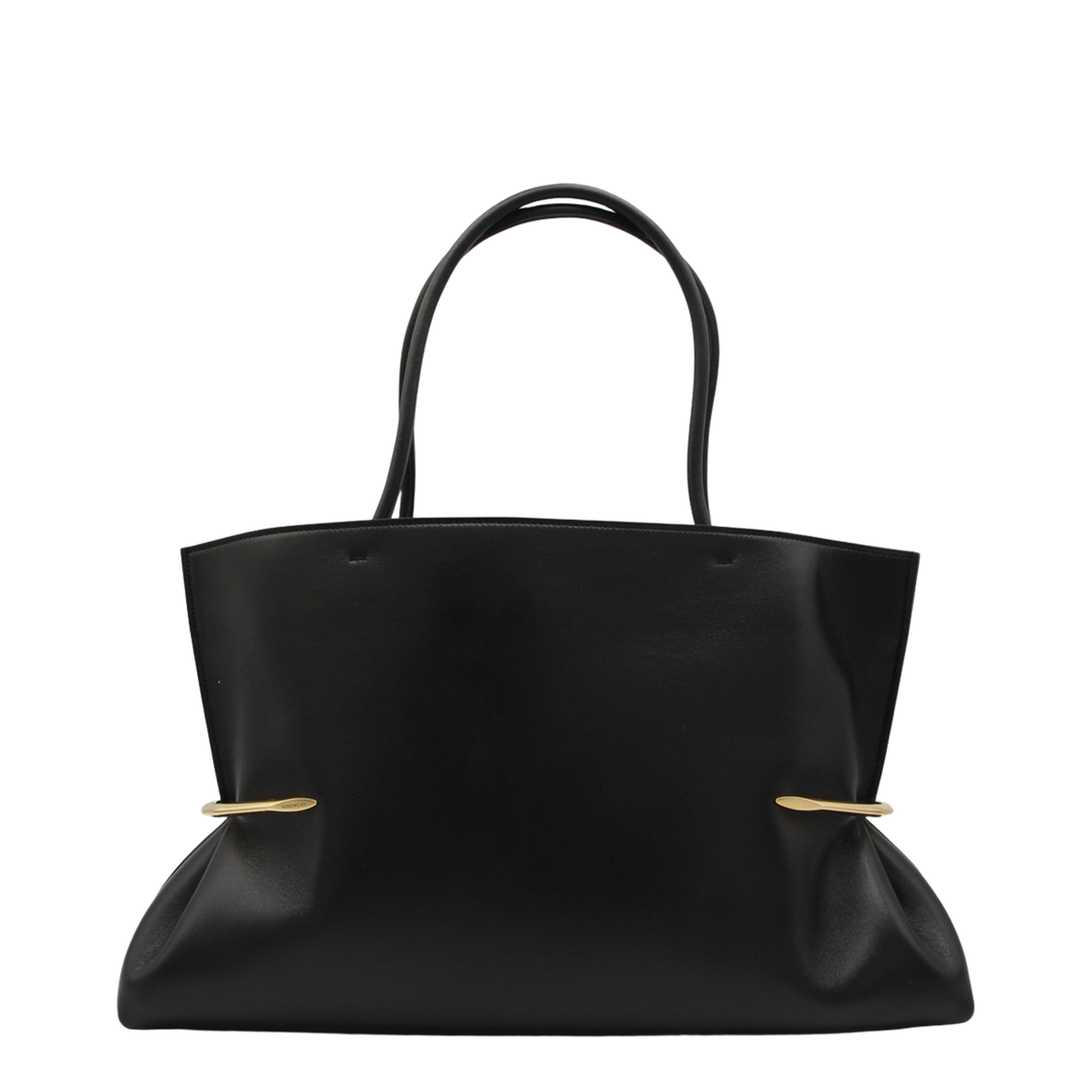 Pinch Nappa Leather Tote - Black
