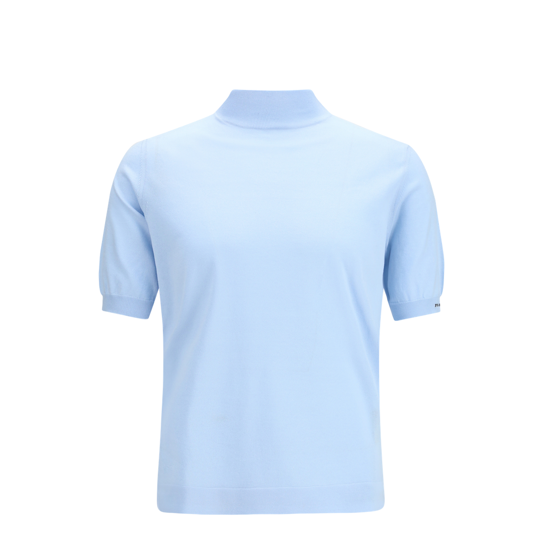 MAYFEYR - Prada - Short-Sleeve Cotton Sweater - UMR681SOOO1811