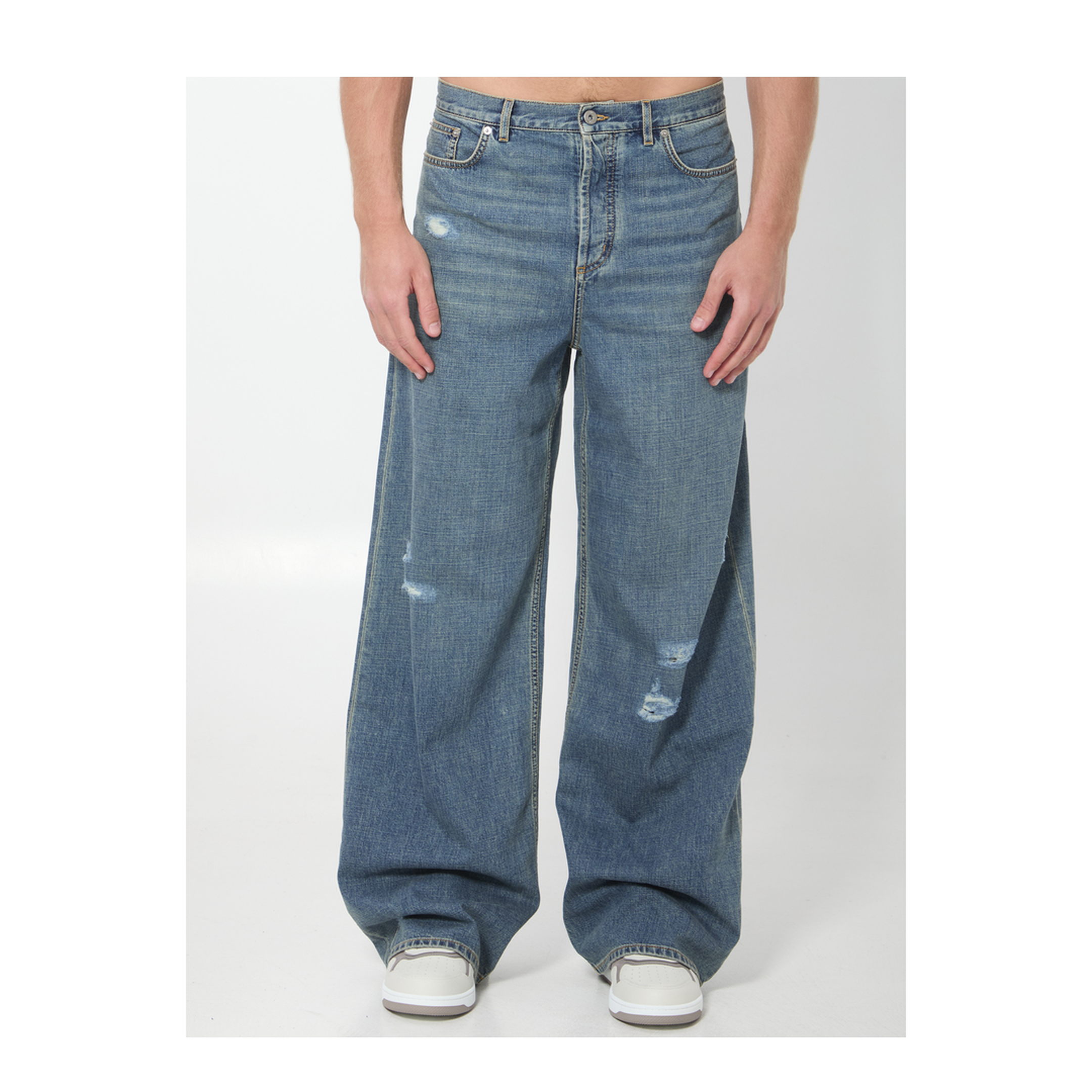 MAYFEYR - Dior - Wide Jeans With Aged Details - 693D012A3297520