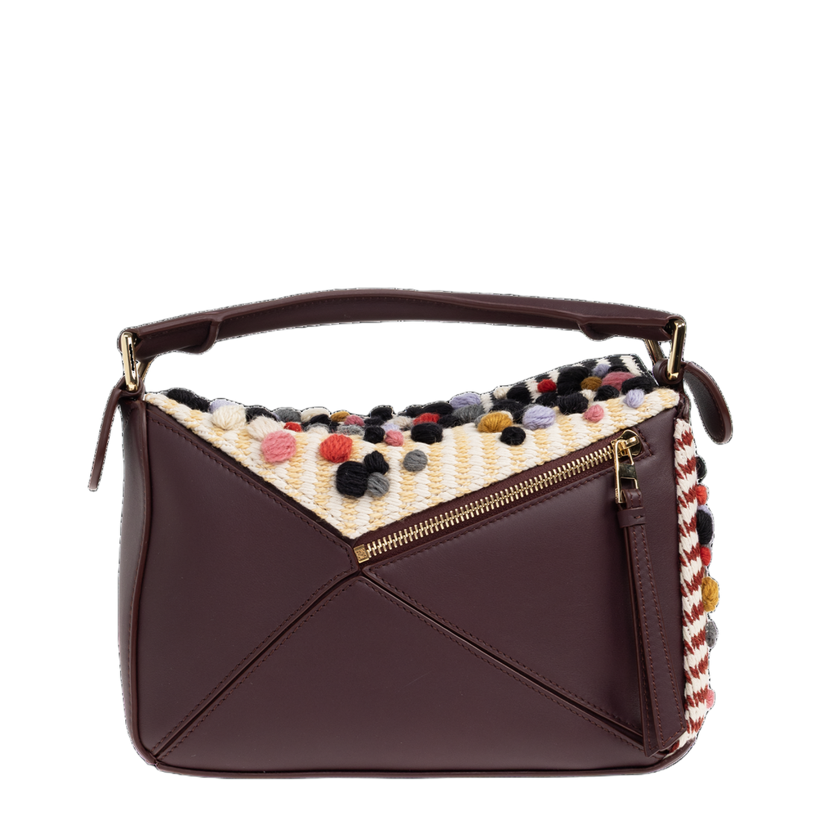 Puzzle Dotted Small Handheld Bag