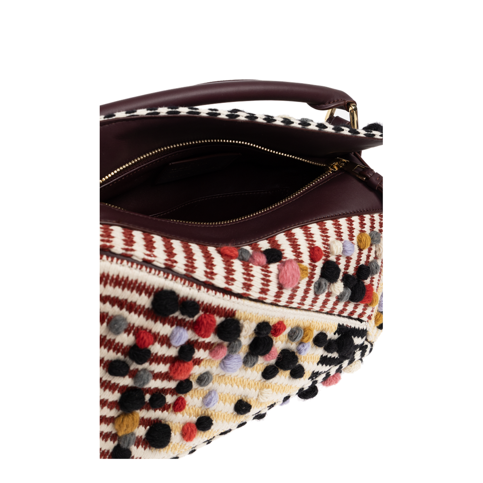 Puzzle Dotted Small Handheld Bag