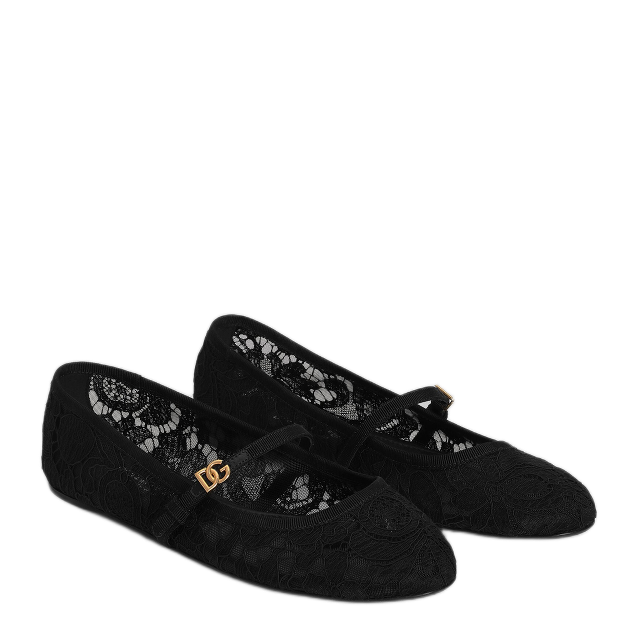 MAYFEYR - Dolce & Gabbana - Taormina Lace Ballet Flats - CB0244A06118B956