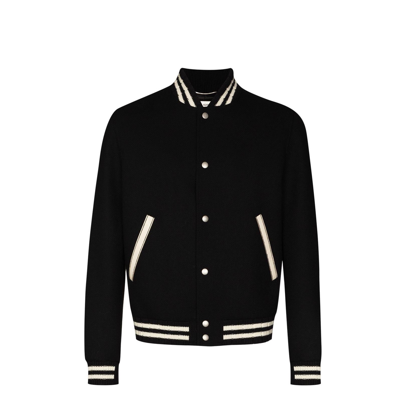 Saint Laurent  Coats Black