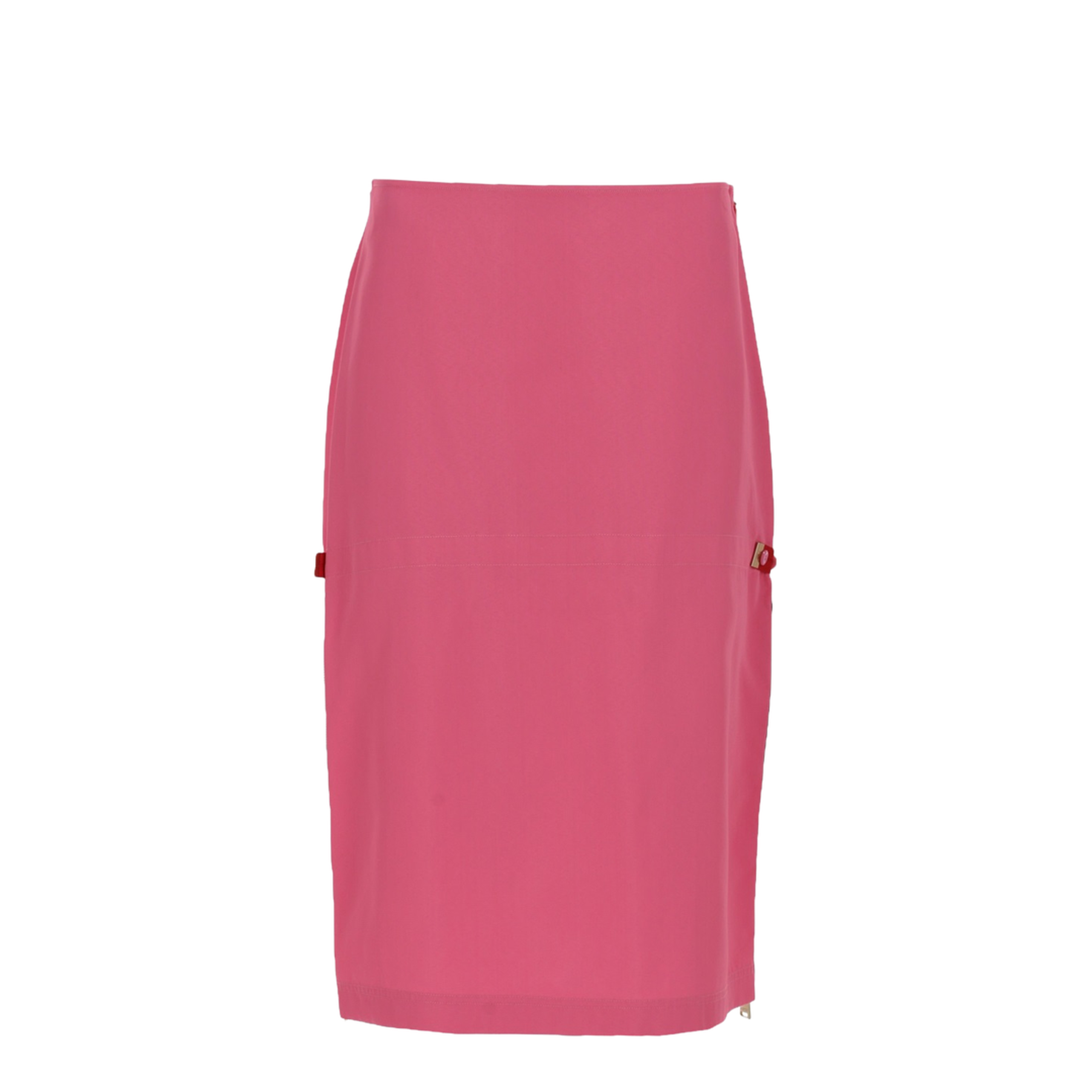 Pink Technical Viscose Skirt