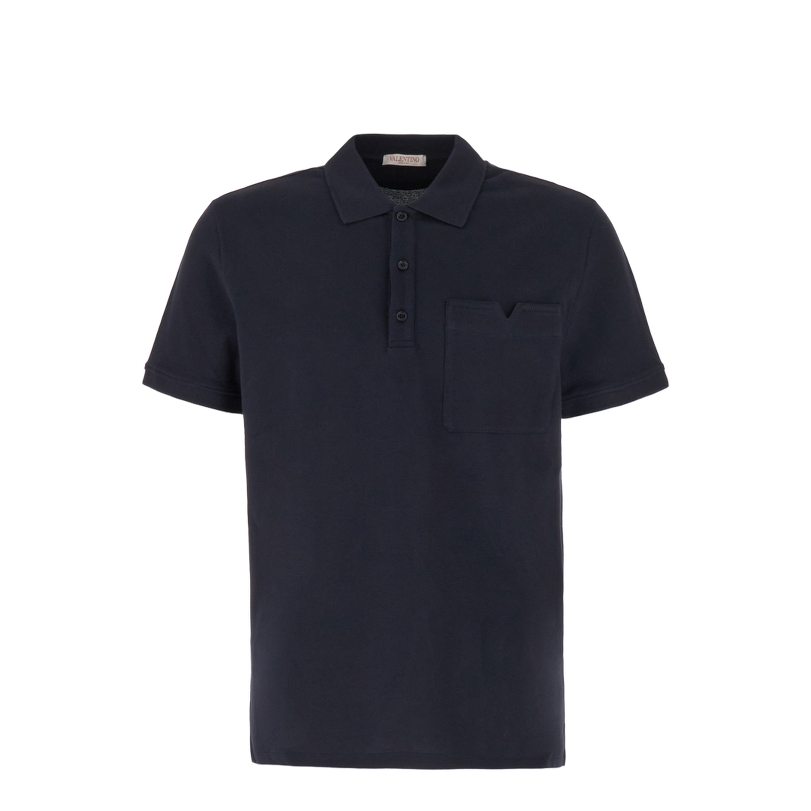 Navy Blue Piquet Polo Shirt