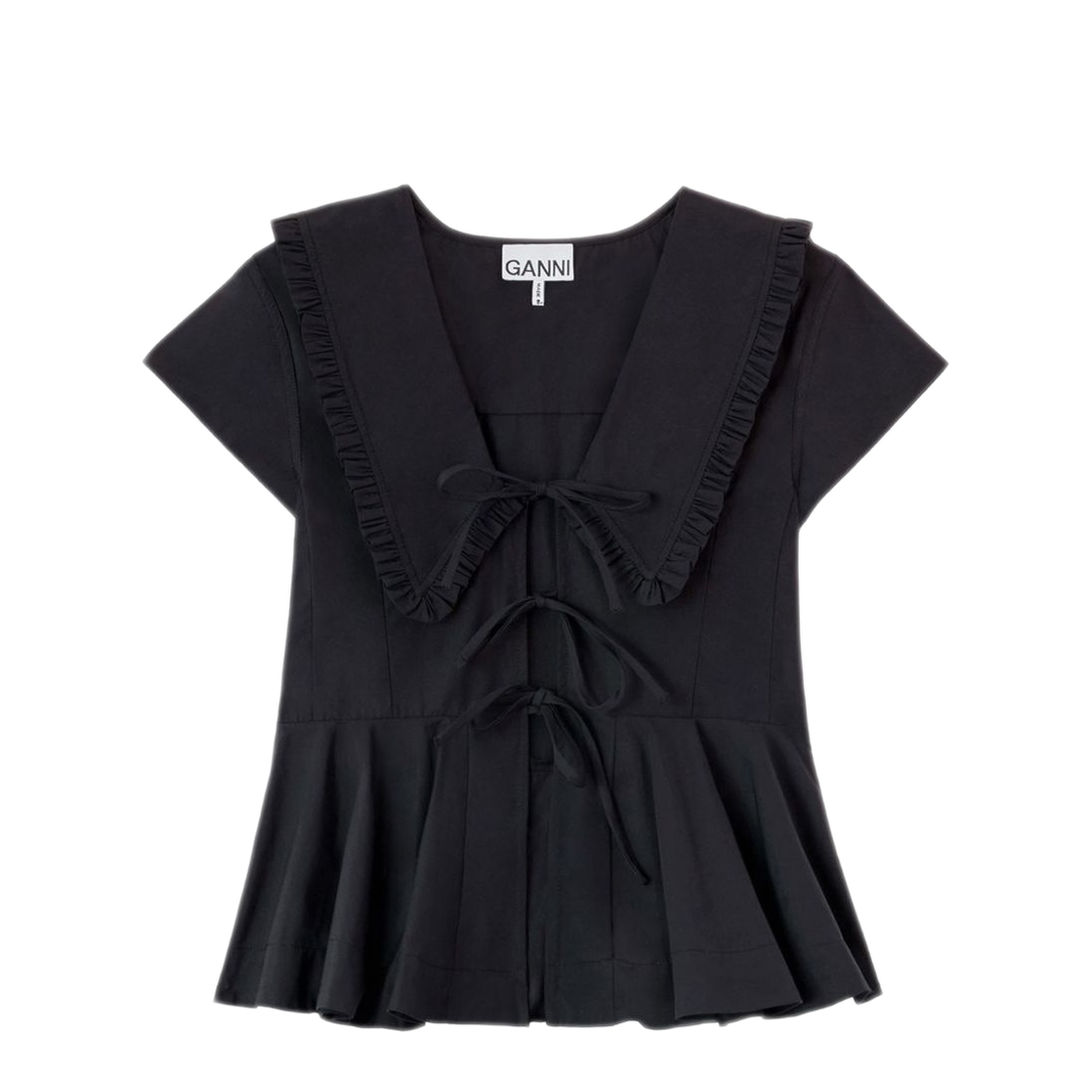 MAYFEYR - Ganni - Top Black - A1040341099