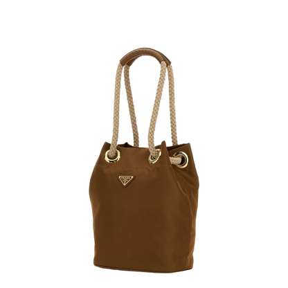 Camel Re-Nylon  Mariner bucket bag