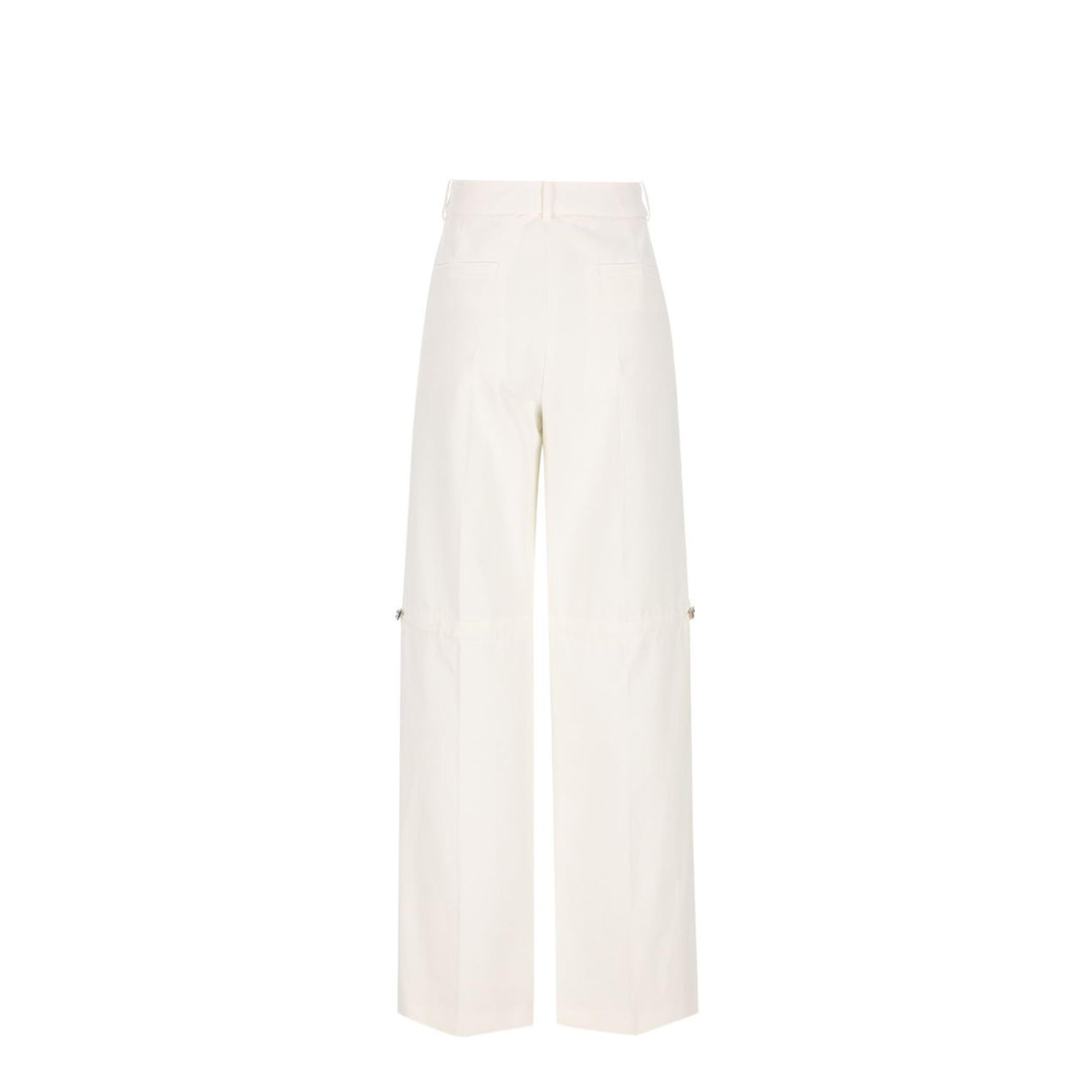 White Cotton Trousers