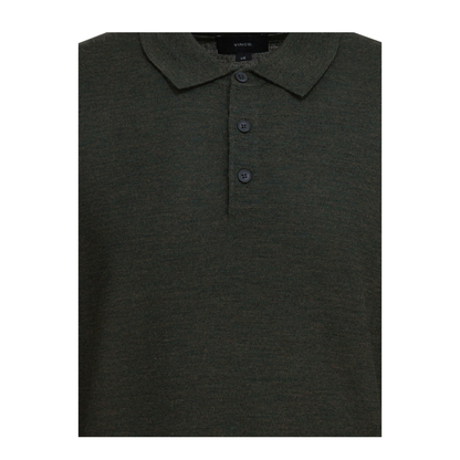 MAYFEYR - Vince - Merino Wool Polo Shirt - M05196453A593DLF