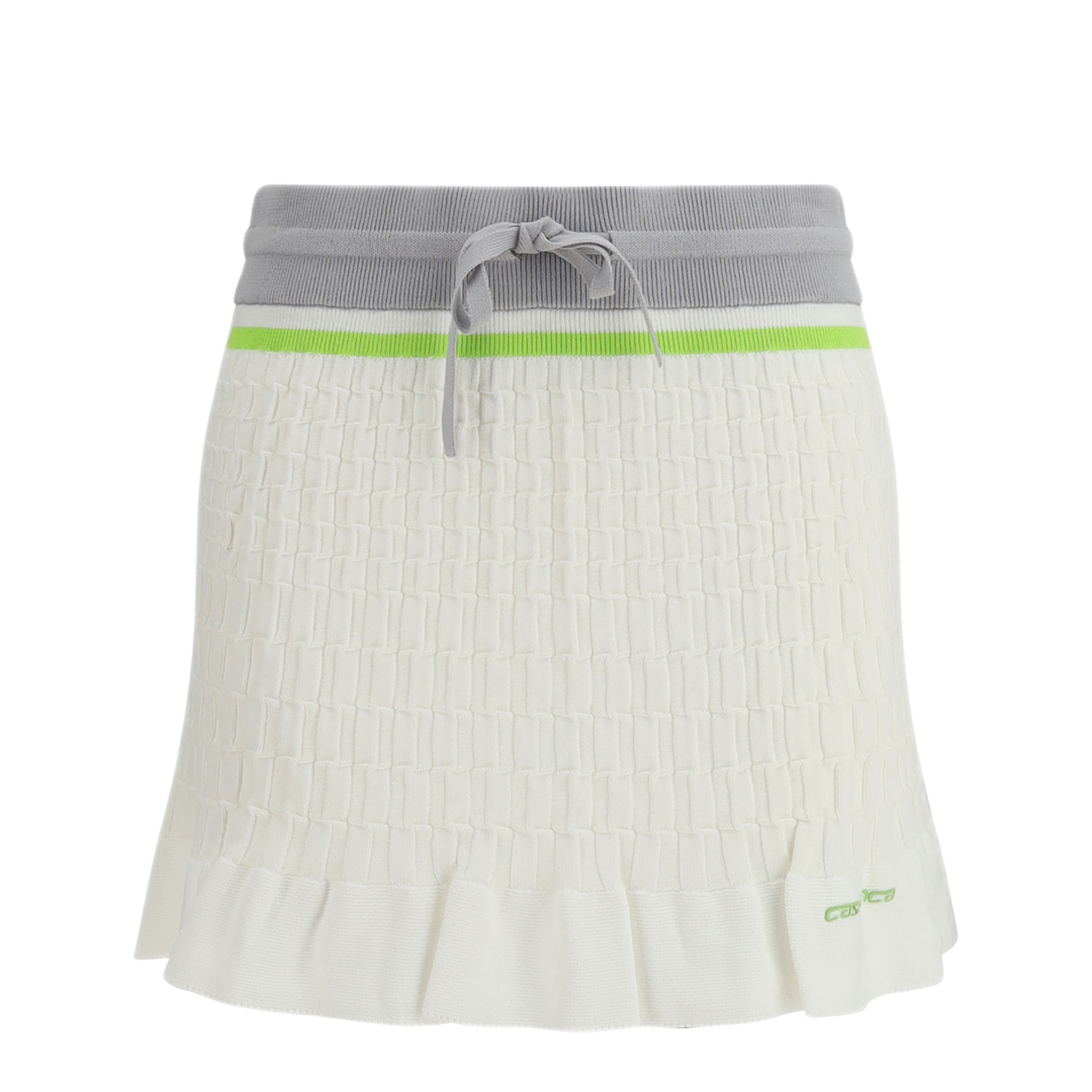 MAYFEYR - Casablanca - Tennis Mini Skirt - WSP26KW124801WHITE