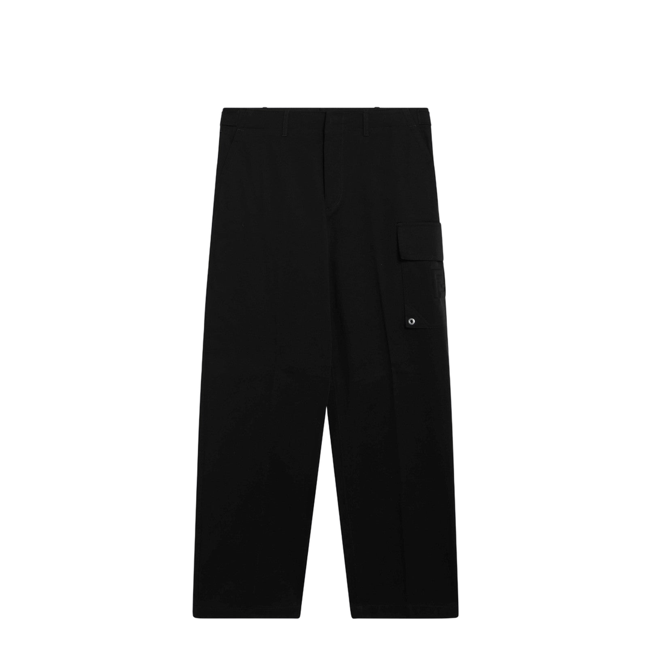 Black Gabardine Trousers