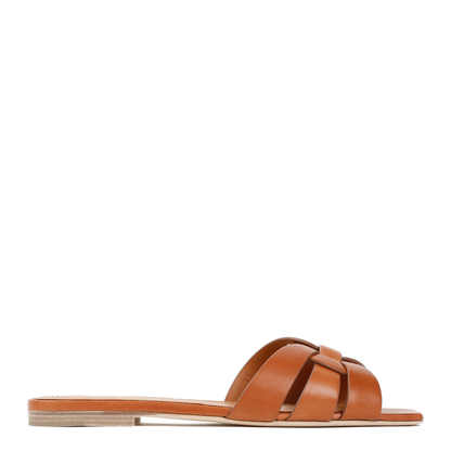MAYFEYR - Saint Laurent - Leather Tribute Flats - 571952BDA00