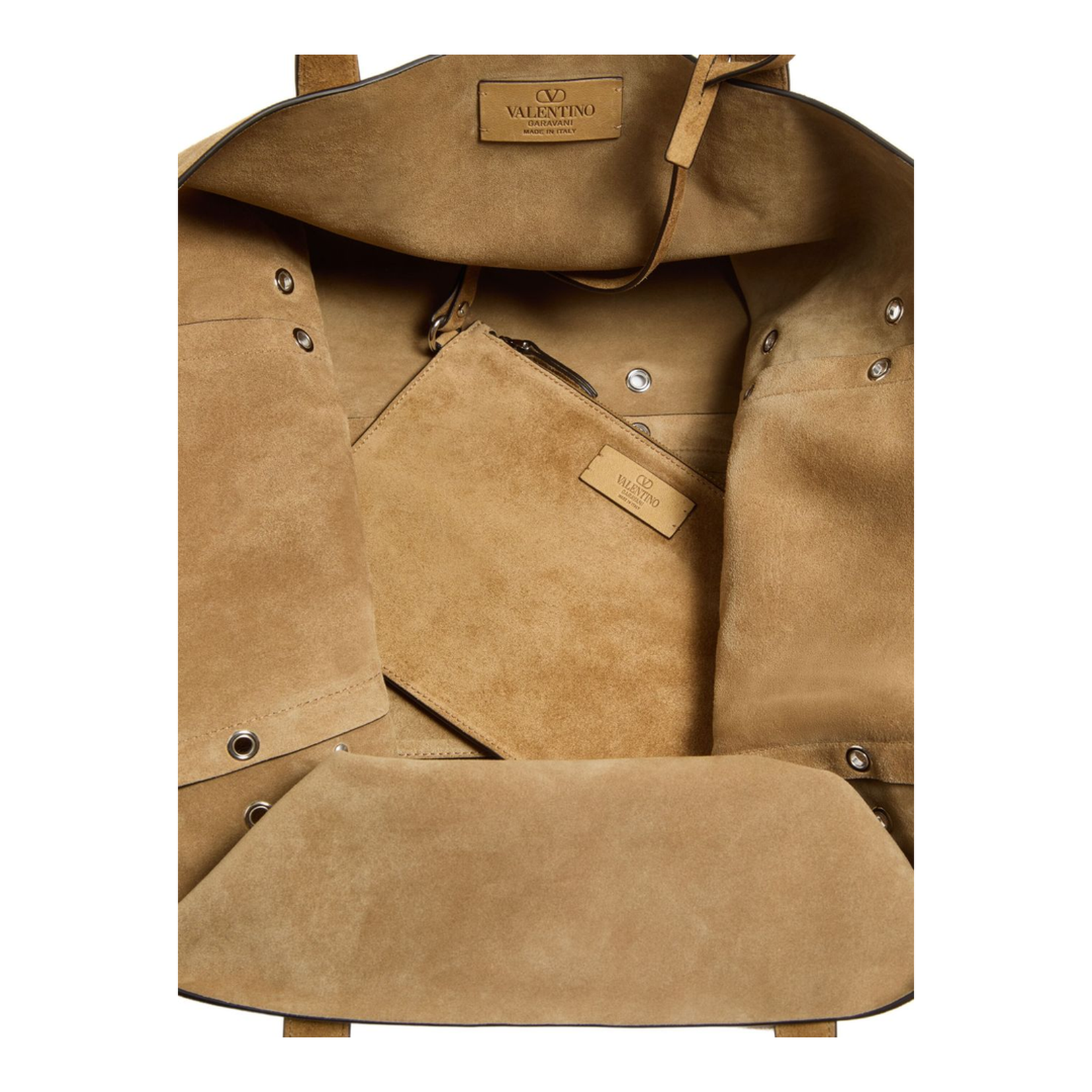 NELLCOTE Large Suede Leather Tote