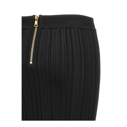 Pleated Midi Skirt