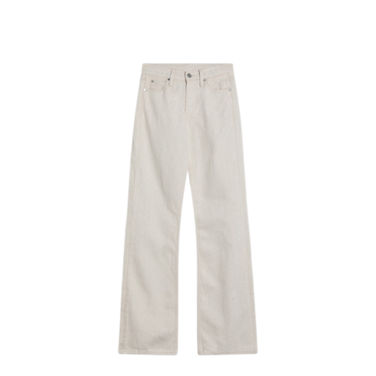 MAYFEYR - Calvin Klein - Relaxed Flared Beige Jeans In Linen Blend - K20K208263CO1AJ