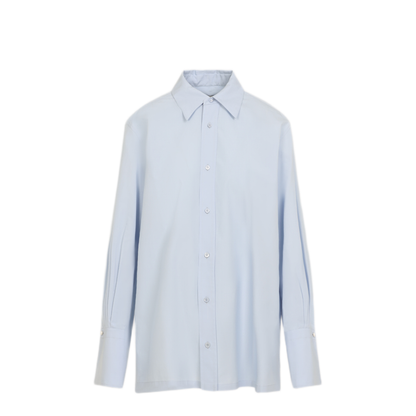 MAYFEYR - CARVEN - Light Blue Cotton Shirt - 6261K21190N301